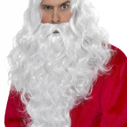 Barba e parrucca di Sinterklaas lunga