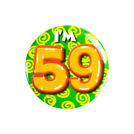Ho 59 anni Bottone 59 5,5 cm