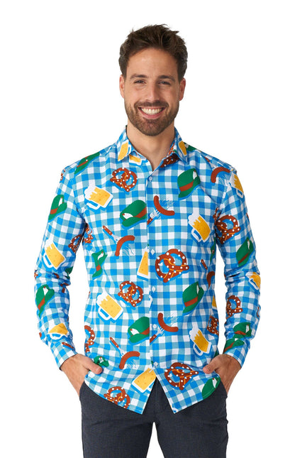 Camicia Oktoberfest Uomo <tc>Suitmeister</tc>