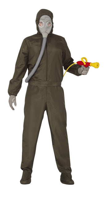 Costume di Halloween da sterminatore di fantasmi per uomo