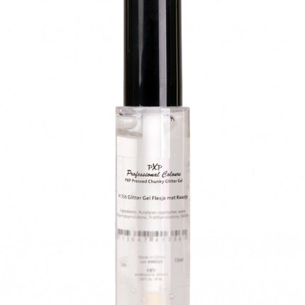 PXP Glitter Fix Gel Bottiglia con pennello 15ML