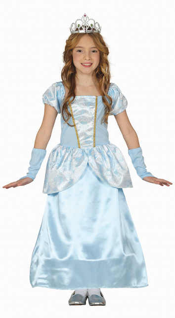 Abito da principessa bambino blu