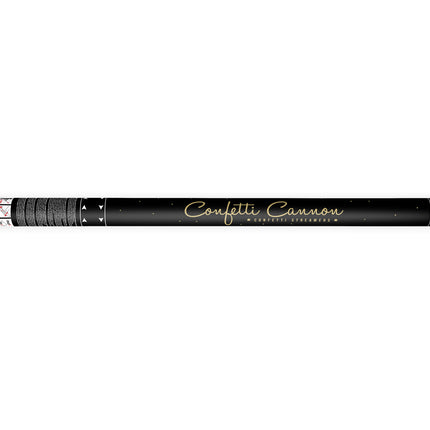 Cannone a coriandoli Serpentina Oro 80 cm