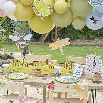 Palloncini Animali della Foresta Buon Compleanno 5pz