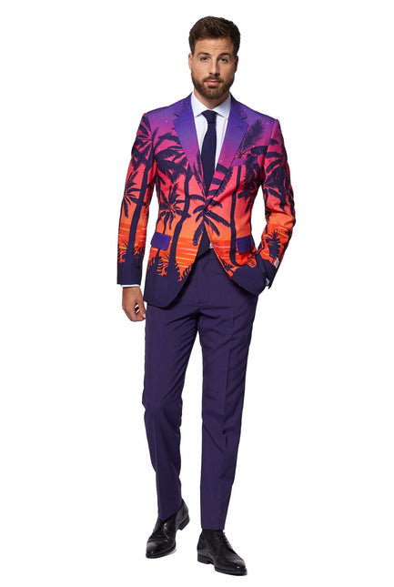 Abito Hawaii Palm Tree Uomo <tc>OppoSuits</tc>