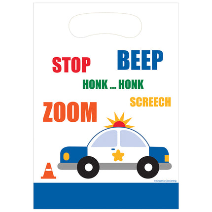 Sacchetti per feste Police 23cm 8pz