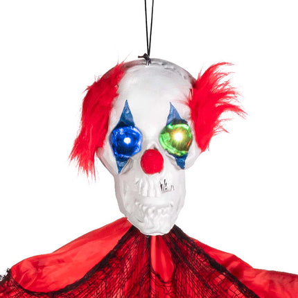 Bambola di Halloween Freaky Clown 160 cm