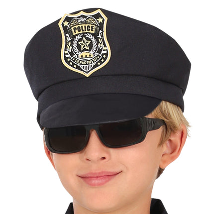 Costume da poliziotto ragazzo nero
