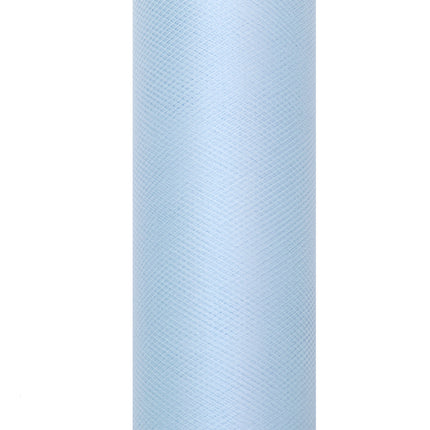 Rotolo di tulle azzurro 15cm 9m