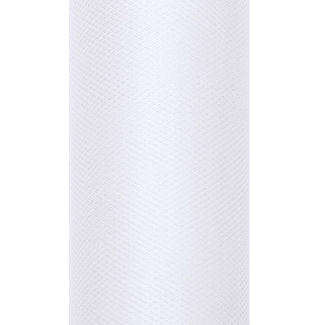 Rotolo di tulle bianco 80cm 9m