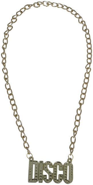 Collana Disco 70S Oro