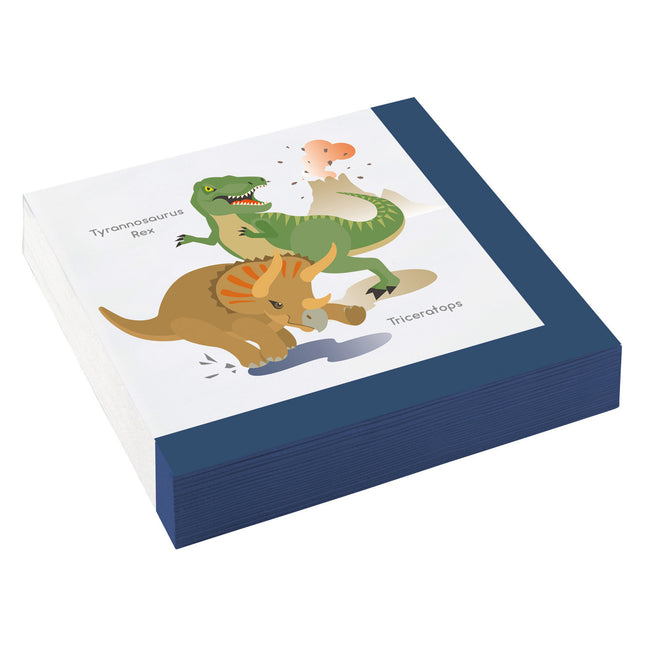 Tovaglioli Dinosauro 33cm 20pz