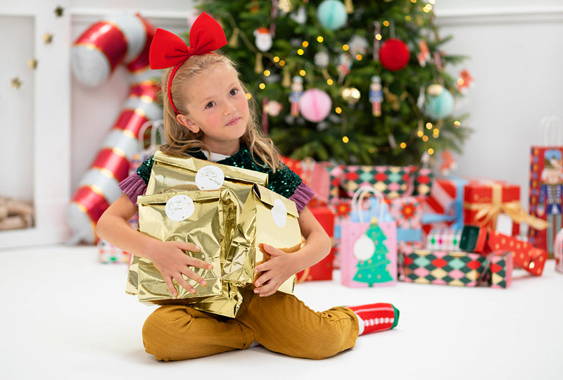 Borse da condividere Oro 38cm 3pz