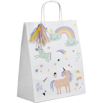 Sacchetti di condivisione Unicorno Arcobaleni 6 pezzi