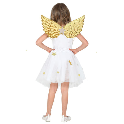 Set di costumi da angelo ragazza 2 pezzi