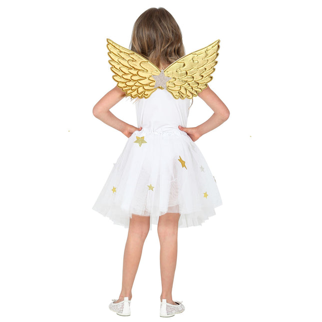 Set di costumi da angelo ragazza 2 pezzi