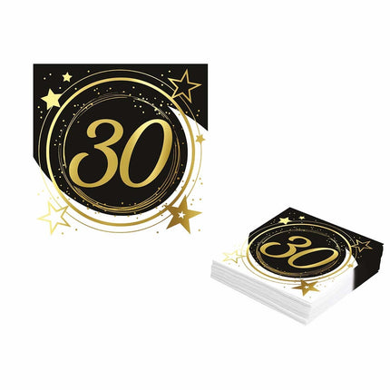 Tovaglioli 30 anni 33cm 12sr
