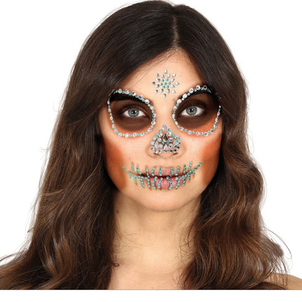 Diamanti appiccicosi di Halloween verdi