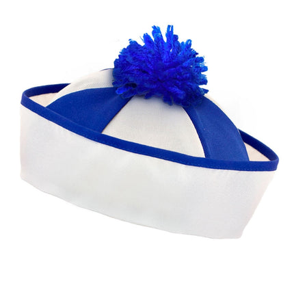 Cappello bianco blu del Capitano