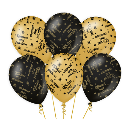 Palloncini Pensionamento 30cm 6pz