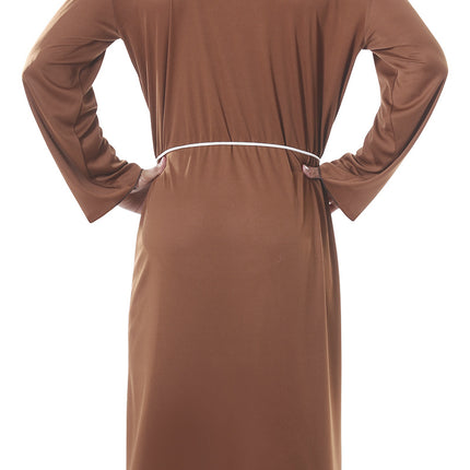 Costume da monaco da uomo marrone
