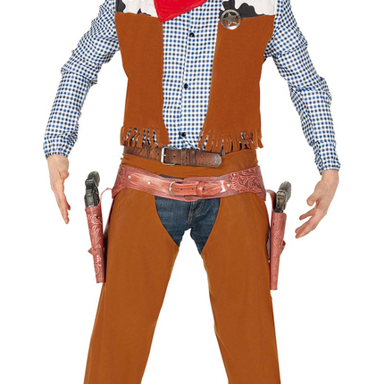 Costume da cowboy marrone