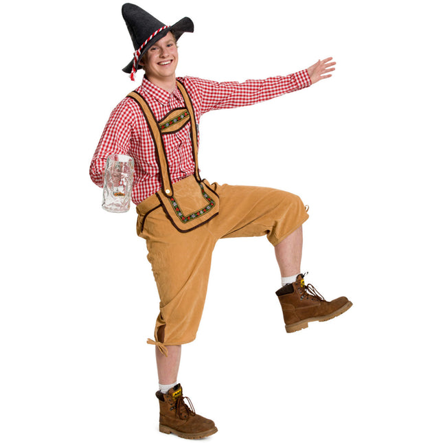 Lederhosen marrone