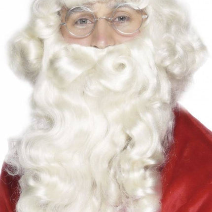Barba e parrucca di Sinterklaas 38Cm