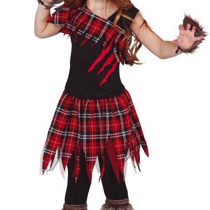 Costume da lupo per bambina