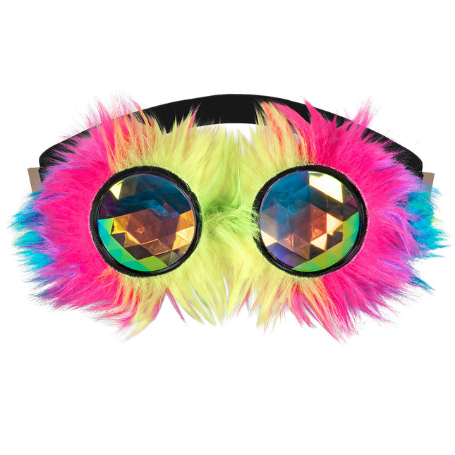 Occhiali da festa Rave Colorati 18cm