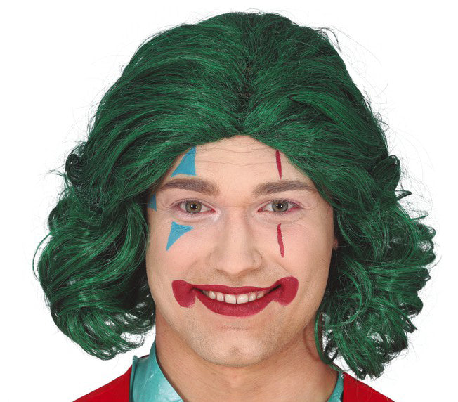 Parrucca Joker verde