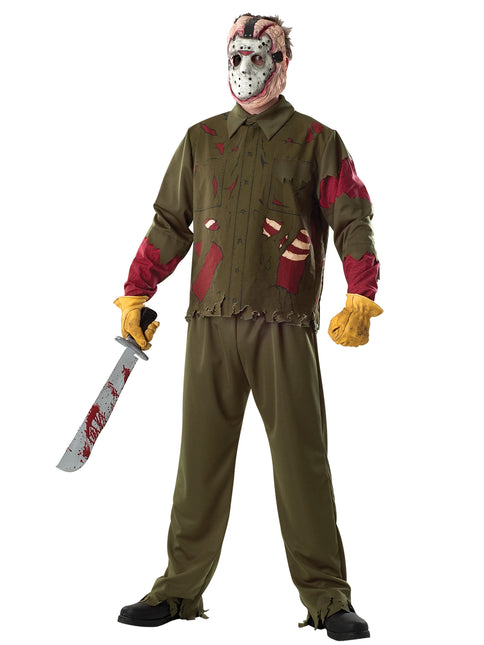 Costume di Halloween Jason Verde XL