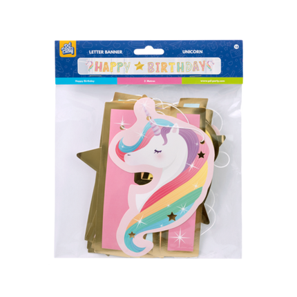 Buon compleanno Letterslinger Unicorn 2.5m