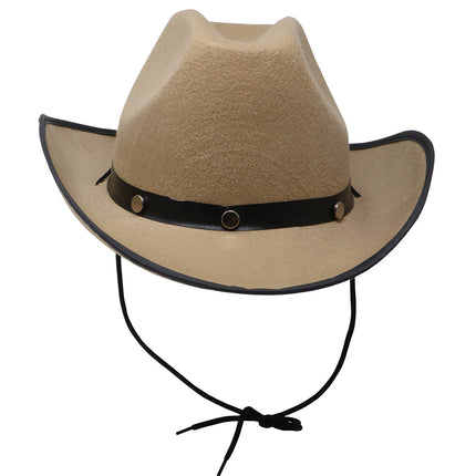 Cappello da cowboy marrone chiaro