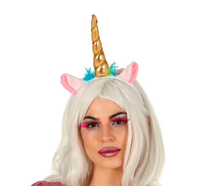 Tiara Unicorno Oro