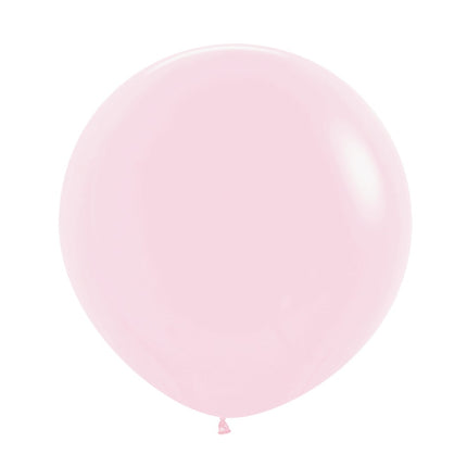 Palloncini rosa pastello opachi 61cm 10pz