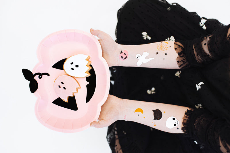 Tatuaggi di Halloween Boo 12 pezzi