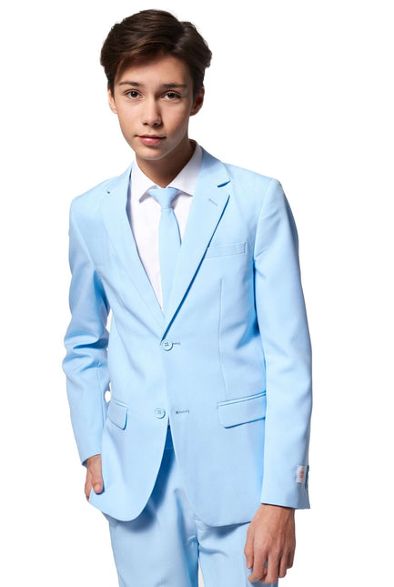 Tuta blu chiaro ragazzo adolescente <tc>OppoSuits</tc>