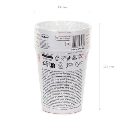 Tazze per cavalli 220ml 6pz