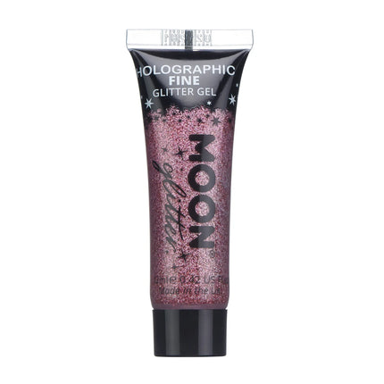 Moon Glitter Holographic Fine Glitter Gel Rosa 12ml