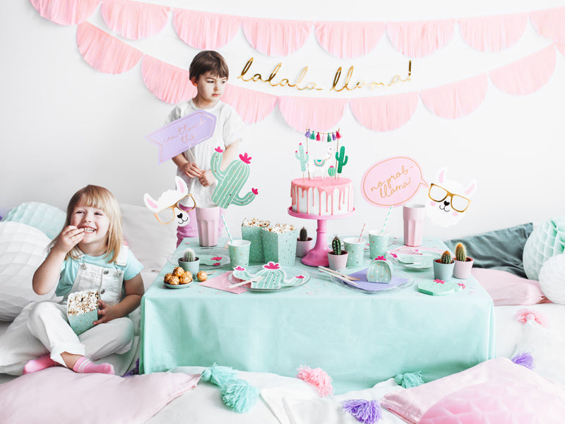 Cake topper Lama 20cm 5pz