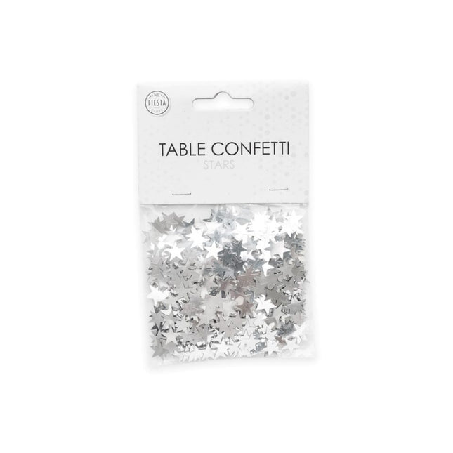 Coriandoli da tavola Star Silver