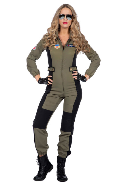 Tuta da pilota Top Gun Donna