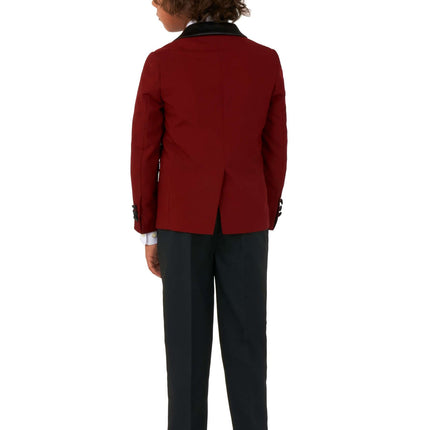 Ragazzo smoking rosso bordeaux <tc>OppoSuits</tc>