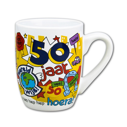 Tazza 50 Years Man 12cm