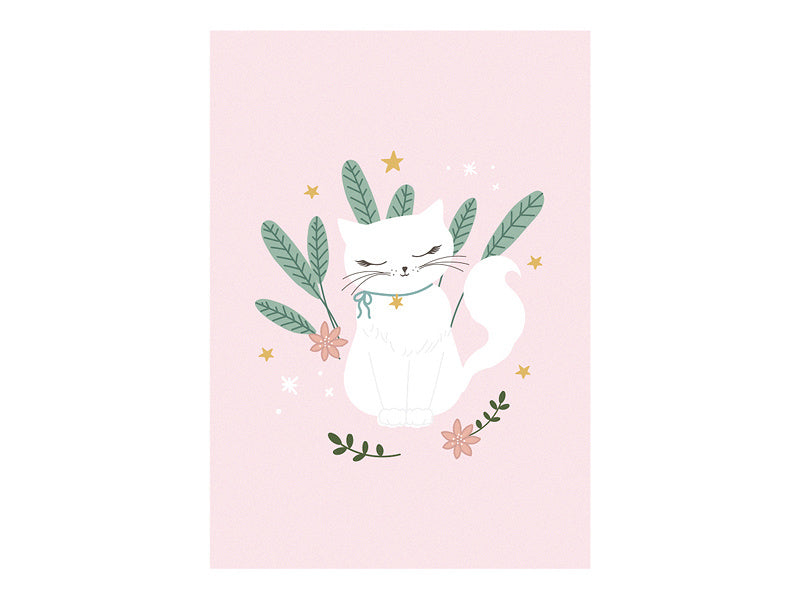 Libro da colorare Gatto