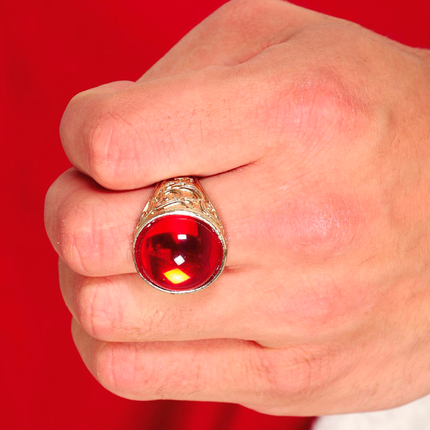Anello Rosso Rubino