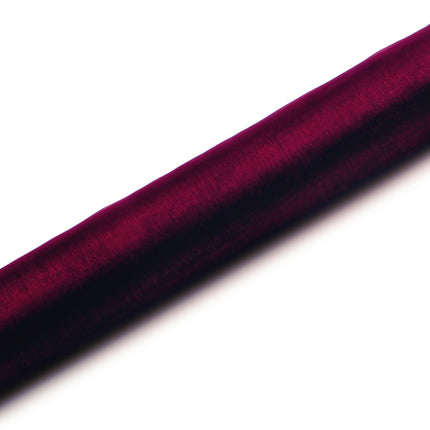 Tessuto Organza Rosso Bordeaux 36cm 9m