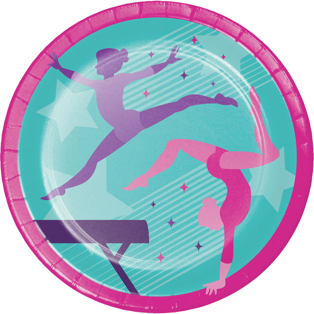 Piastre da Ginnastica 23cm 8pz