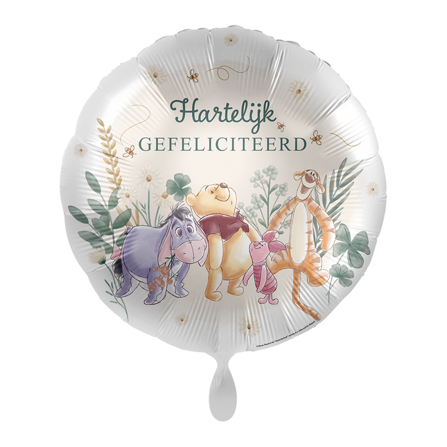 Palloncino a elio Winnie The Pooh vuoto 45 cm